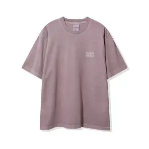 코드그라피 CGP 피그먼트 스퀘어 로고 반소매 티셔츠_퍼플 961481
