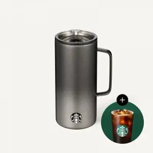 스타벅스 SS 블랙 탱크 텀블러 503ml 238931
