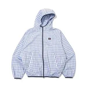 매장정품 SPORT CHAMBER SC 스퀘어 체크 윈드브레이커(화이트)