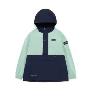 내셔널지오그래픽 키즈 K221UFT950 아노락 후드 점퍼 NAVY 439119