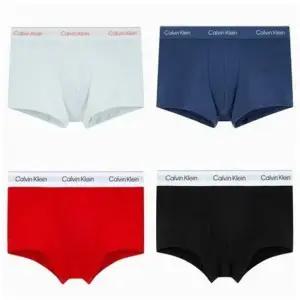 캘빈클라인 언더웨어 남성 아이콘 코튼 트렁크 4매세트 NB4391-2WB-SF5 313840