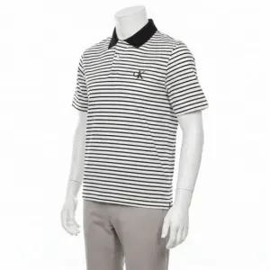 캘빈클라인진 여성 모노로고 립폴로 반팔 티셔츠 47F835G XDY 384866