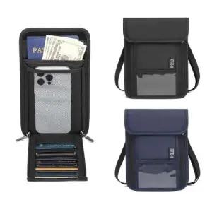 rfid (보리별) 슬림여권가방 미니 여행 크로스백