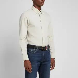 25FW 남성 페블 그레인 스트라이프 루프 벨트 MCX039A 00198 001 25F)