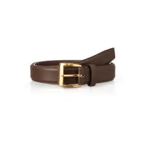 매장정품 SAVAGE 441 Leather Belt - Brown