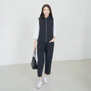 엄마옷 마담4060 나일론조끼바지세트 -QSET2603005-