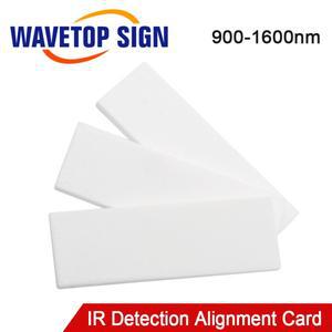 IR 감지 정렬 카드 적외선 조광기 시각화 장치 교정기 YAG 1064nm 섬유 레이저 LED 다이오드 빔용 세라믹