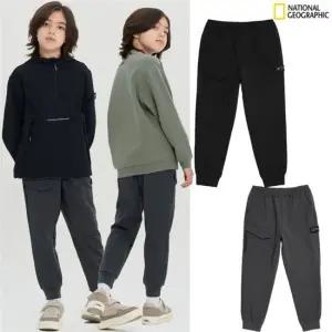 내셔널지오그래픽 키즈 우븐 조거 팬츠 K223UPT310 364590