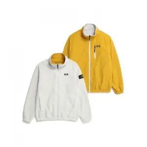 내셔널지오그래픽 N224UFJ730 하이넥 마이크로 플리스 배색 리버시블 집업 OATMEAL 436663