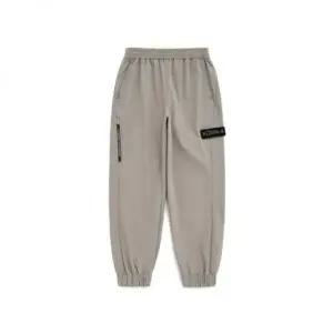 내셔널지오그래픽 키즈 K223UPT810 우븐 트레이닝 조거 팬츠 GRAY BEIGE 436738