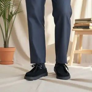 남성용 컨템포러리 모임룩 세무 일상용 로퍼