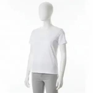 캘빈클라인진 여성 모노그램 브이넥 반팔 티셔츠 47B205G YAA 384989