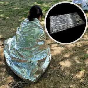 캠핑 등산 비상용 은박담요 210x130