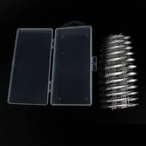 [셀러에이드]오발 240개입 네일팁 투명 오발네일팁