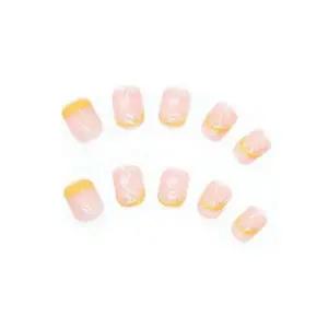 여름 네일 아트 젤 재료 3개입 레몬 웨딩네일 아트재료 여름네일