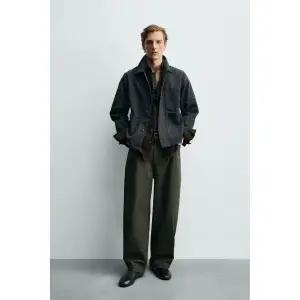 자라 ZARA 릴렉스핏 포켓 오버셔츠 - 토프 그레이1232666