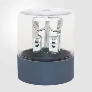 손톱깎이세트 정리 도구 원형 케이스 보관