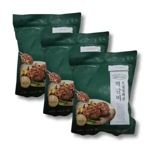 호텔컬렉션 떡갈비 3봉세트 400gX3봉