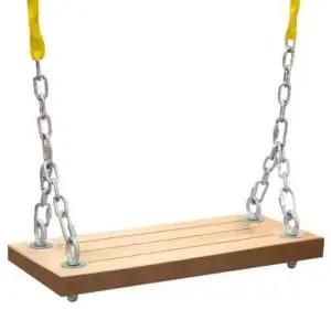 놀이터그네 실외그네 체인 원목 흔들 좌판 카페 놀이터 마당