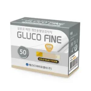SD글루코파인 SD바이오센서 글루코파인 혈당측정검사지 혈당시험지 4박스 200매 - 27년 07월