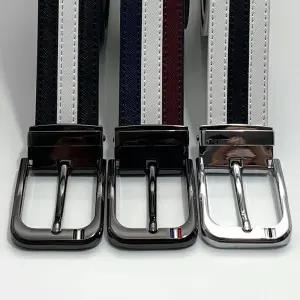 엣지 포인트 삼선가죽 프롱벨트 / 핀 남자 남성 골프 UGI7+8JqJ