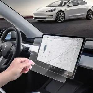 테슬라 모니터 보호필름 모니터 화면용 강화유리 필름