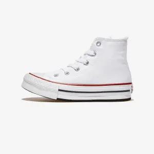 컨버스 척테일러 올스타 에바 리프트 하이 화이트 - WHITE/GARNET/NAVY 596665