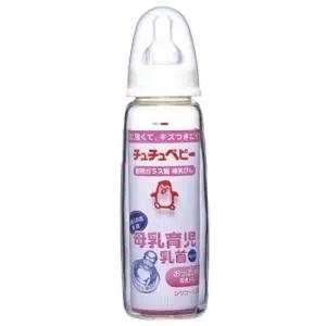 출산용품 쭈쭈베이비모유육아유리젖병 젖꼭지 아기용품 240ml  [mW015856]