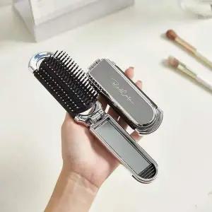 휴대용 미니 거울빗 손빗 머리 쿠션빗