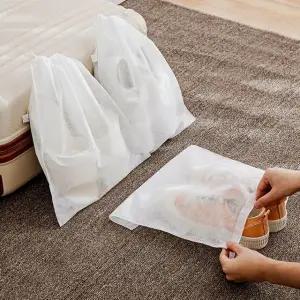 일회용 여행용 부직포 신발 포켓 주머니 보관함 IkZ9+8ADz