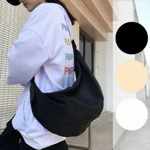 데일리 반달 크로스백 학생가방 대형 슬링백 qte6+7fGW