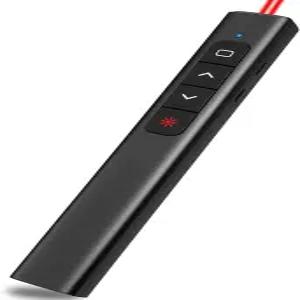 볼륨 리모컨이 있는 USB 타입 C 무선 프레젠테이션 클리커 Mac 컴퓨터 노트북 키노트 Google 슬라이드용