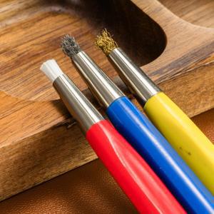 1pc 시계 보석 청소 펜 유리 섬유 스크래치 브러시 녹 얼룩 제거제 쥬얼리 전자 부품 수리 도구