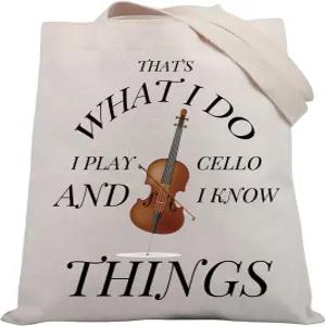 BDPWSS 첼로 선물 음악 토트백 뮤지션 그게 내가 하는 일이야 연주하고 아는 것들 웃긴 연주자