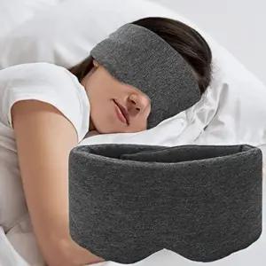 코튼 암막 수면안대 실크 세탁가능 수면 안대 rDZ9+1FyS