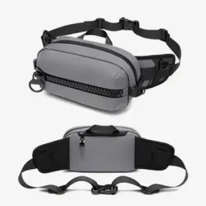 백 크로스바디 슬링백 그레이 웨이스트백 여행용 가방 남성용 데일리