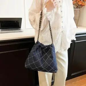 가방 데님 크로스백 트렌디 체인 미니 아이템 여성 숄더