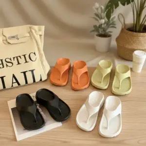 [다잇템] 남녀용 SS 워터프루프 휴양 슬리퍼