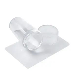 실리콘 네일 스탬프 셀프네일 꾹꾹이 투명 도장