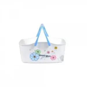 [SBD] 욕실정리 박스 접이식 욕실 손잡이 목욕용품 바구니 수납 소형