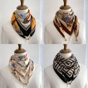 여성 씨엘 자석 쥬얼리 스카프 머플러 봄 여름 미니 목도리 간편 간절기 목도리 스카프 머플러 미니