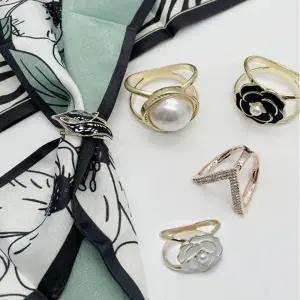 10타입 쁘띠입체 스카프링 스카프홀더 스카프고리 링 스카프 여성 홀더 고리