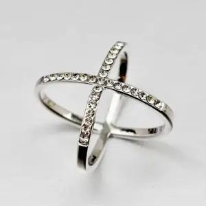 PG-908 스카프링 큐빅 십자 버클 샹달 스카프 고리 홀더 클립 장식 쁘띠