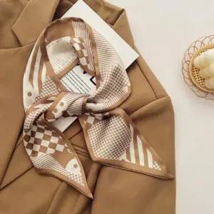 쁘띠스카프 미니스카프 스카프 여성스카프 목도리 여성 미니 가방리본 쁘띠 머리띠