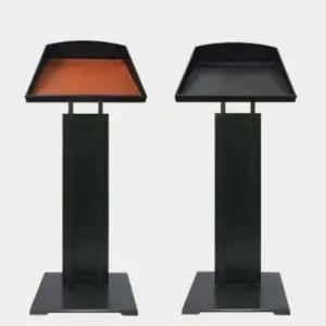 아크릴 메뉴판거치대 480mm 스탠드메뉴판 이동식강의대