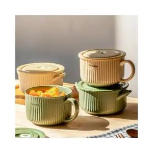 루미나D 전자레인지용 도자기 계란찜기 그릇 용기 가정용 주방용 다용도