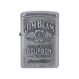 [ZIPPO]지포 ZP250JB.928 짐빔 엠블럼 하이폴리쉬 크롬 라이터