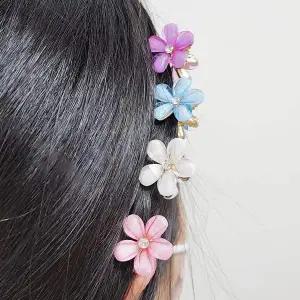 SFr 미니 플라워 헤어 집게핀