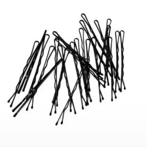 (24P) 검정핀 고정핀 앞머리삔 일자핀 미용실삔 일자