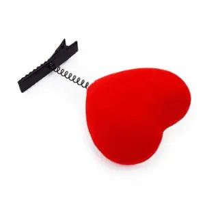 하트집게핀 귀여운헤어핀 예쁜머리핀 머리집게핀 하트